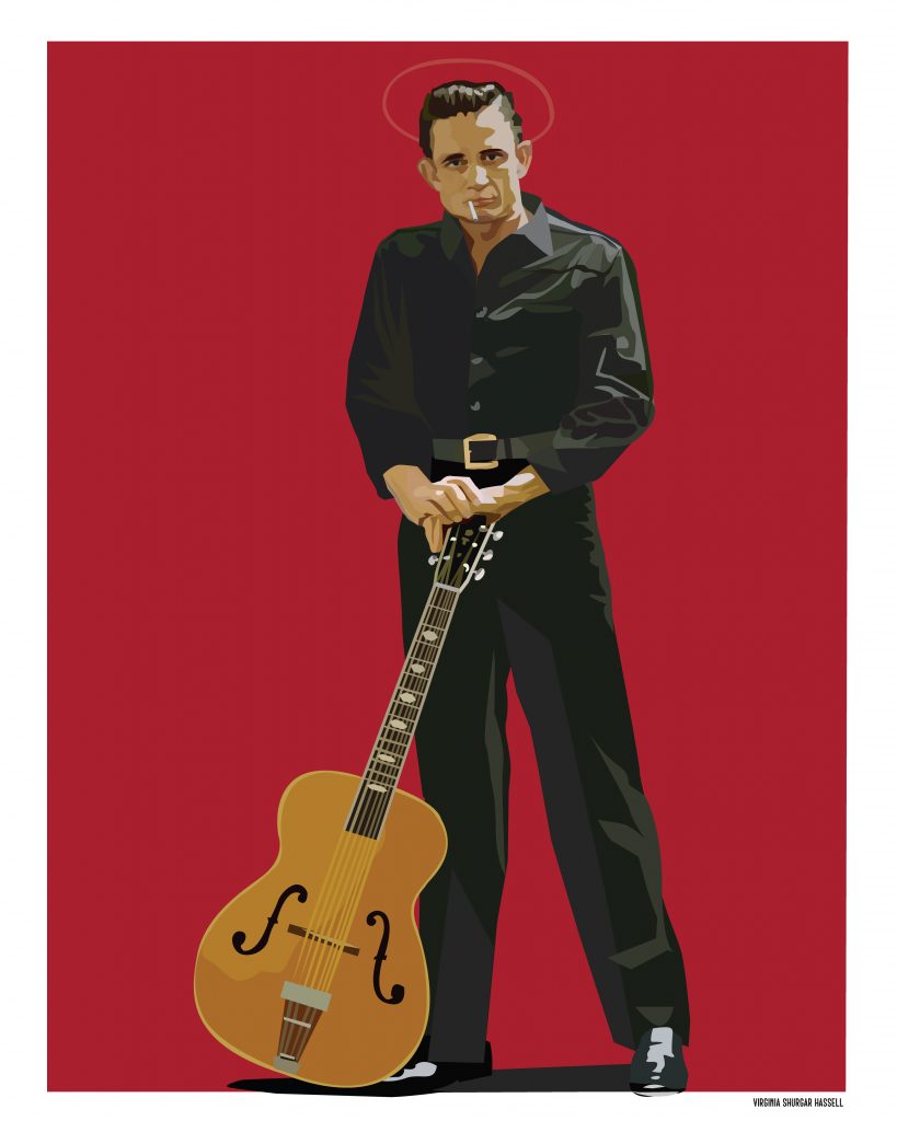 Johnny Cash — portrait